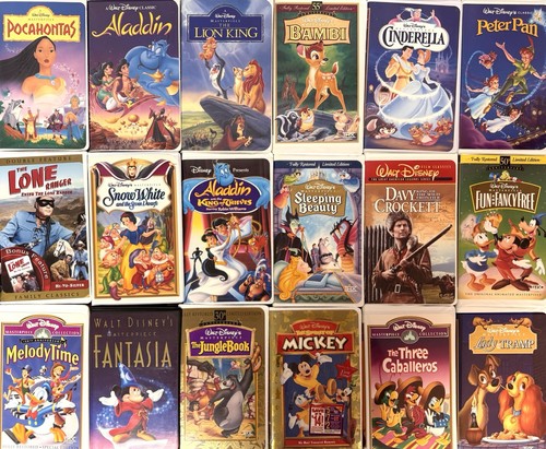 Pick your disney vhs - pick, 10%
