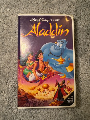 Disney aladdin vhs 1993 - disney,