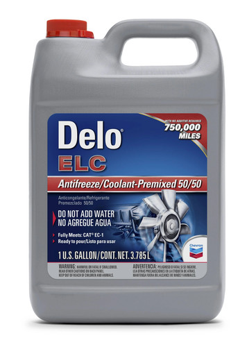 Chevron delo elc antifreeze - delo,