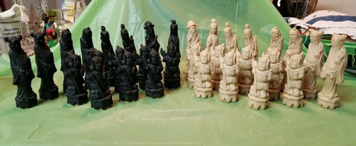 Complete chess set chinese - -,