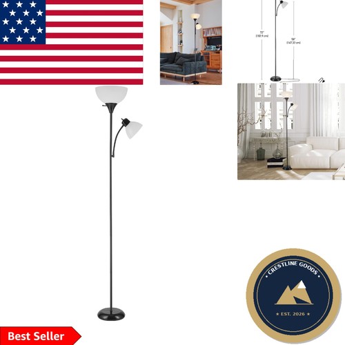 Delilah floor lamp with - 72",