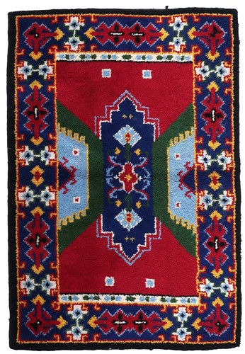 Vintage french savonnerie rug - vintage,