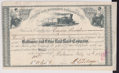 1880 baltimore ohio - &,
