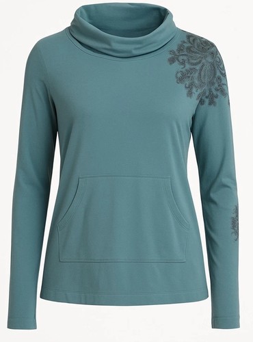 Rei women cowl neck - l,