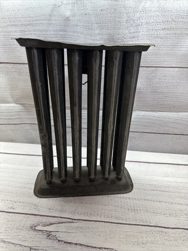 Colonial tin taper candle mold - colonial,