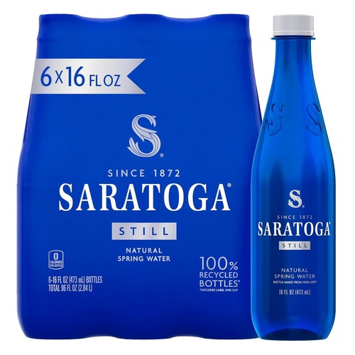 Saratoga spring water bottles - saratoga,