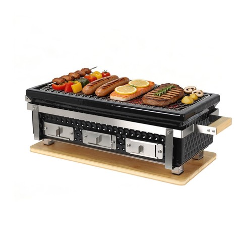 Grid lifter hibachi - lifter, charcoal