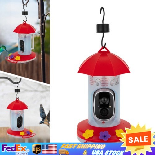 Smart hummingbird feeder with - hummingbird,