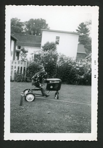 Boy riding murray trac - boy, pedal