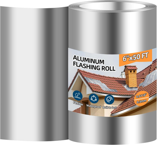 Aluminum roll flashing - 6'', x