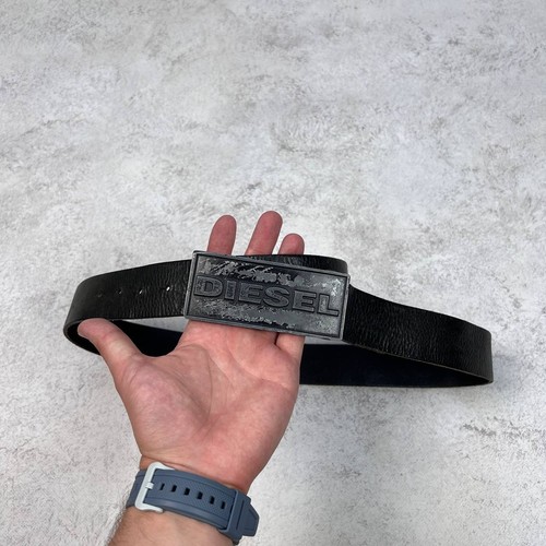 Vintage diesel black leather - vintage,