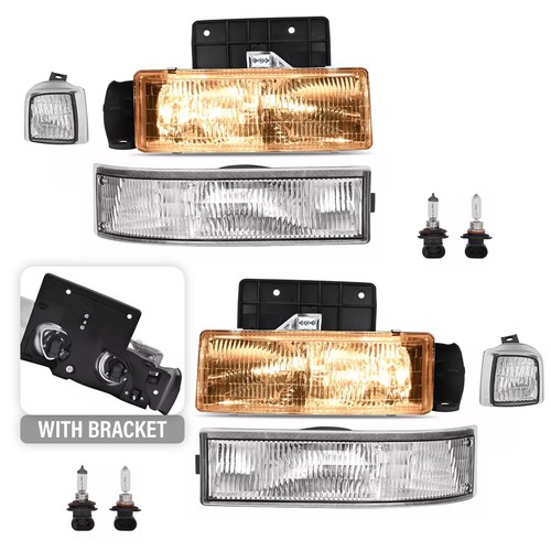 6pcs headlight park signal - park,