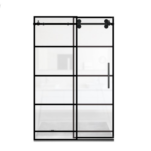 Sliding shower door frameless - sliding,