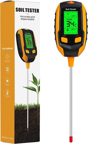 Upgraded soil tester - 4-in-1,