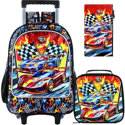 Hpjgd 3pcs car rolling bookbag - 3pcs,