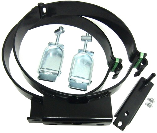 Propane tank bracket strap set - propane,