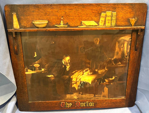 Large arts and crafts oak - and,