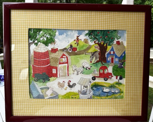 Original watercolor painting - painting,