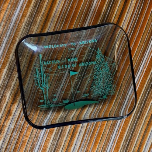 Vintage souvenir glass - 🌵,
