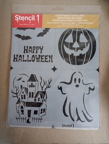 Halloween pack stencil set - halloween, 4-pack