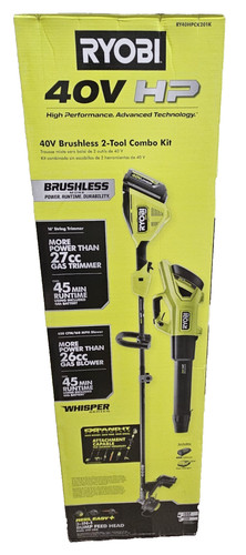 Ryobi 40v brushless string - brushless, 16"