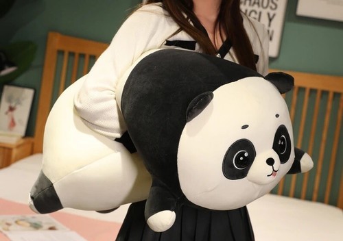 Giant panda bear pillow - panda,
