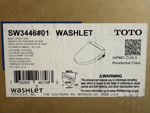 Toto sw3446 washlet s5 - toto,