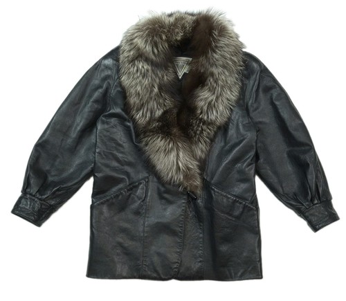 Marvin richards leather coat - marvin,