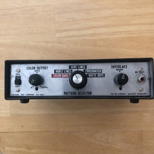 Sencore model cg19 caddy - caddy, bar