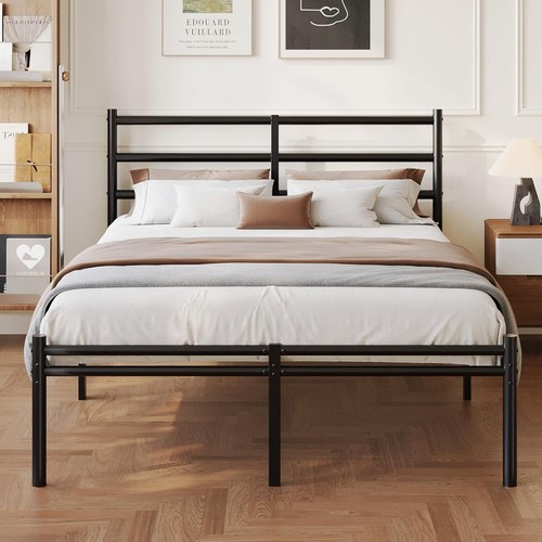 Queen bed frame with - ,