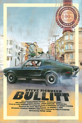 Bullitt new art - art, 1968