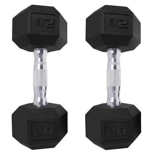 Dumbbells 20lb each - dumbbells, of