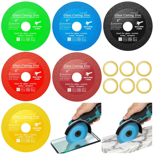 6pcs inch glass cutting disc - 4,
