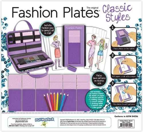 Fashion plates classic styles - fashion,