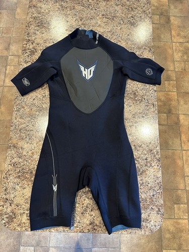 Sports wetsuit shorty - wetsuit, men's