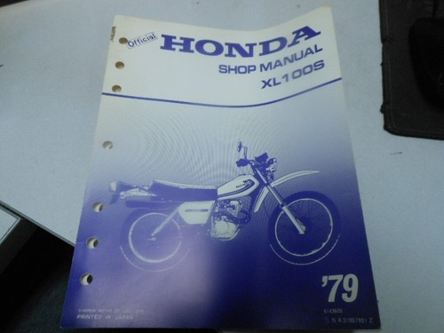 Honda factory shop manual - honda,