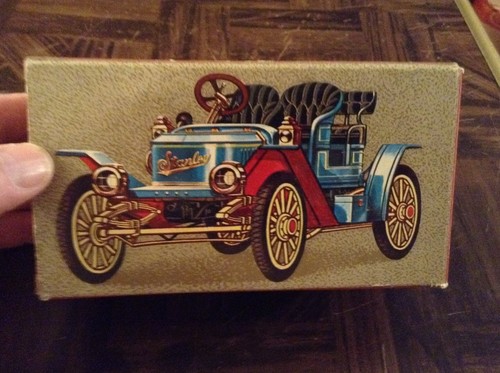 Avon stanley steemer blue car - stanley,