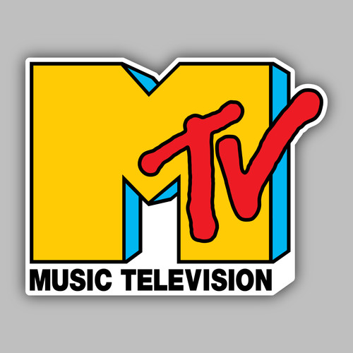 Mtv vinyl sticker decal - mtv,