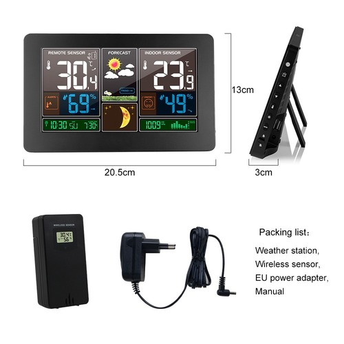 Weather station digital - weather, wall