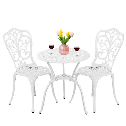 Piece white cast aluminum - white,