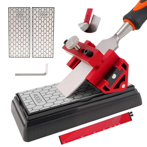 Chisel sharpening kit with - kit,