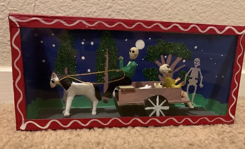Tiny vintage miniature diorama - tiny,