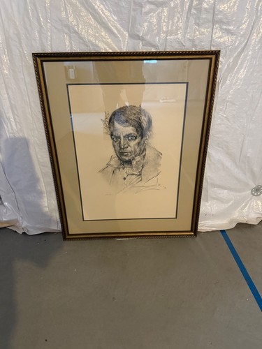 Portrait picasso by - of,