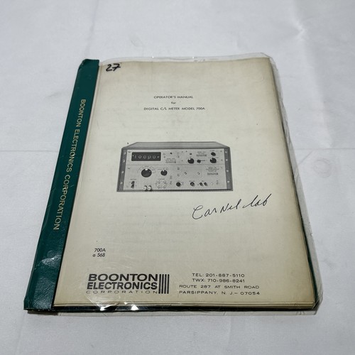 Boonton electronics - boonton,