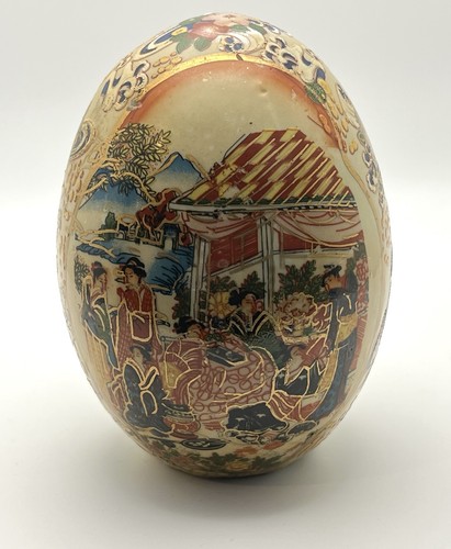 Geisha scene satsuma style - scene,
