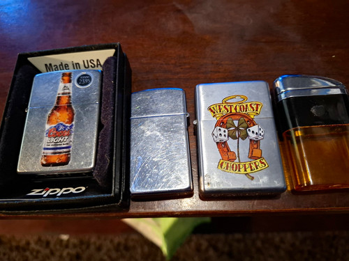 Zippo lot lighters - zippo, of