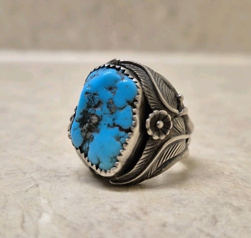 Vtg large navajo old pawn - vtg,