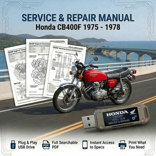 Honda cb400f super sport 1975 - honda,