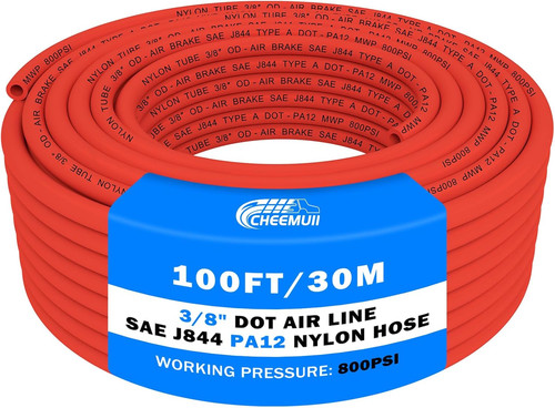 100 dot air line - 100, red