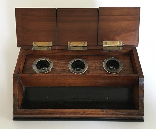 Vintage desk stand - stand, triple